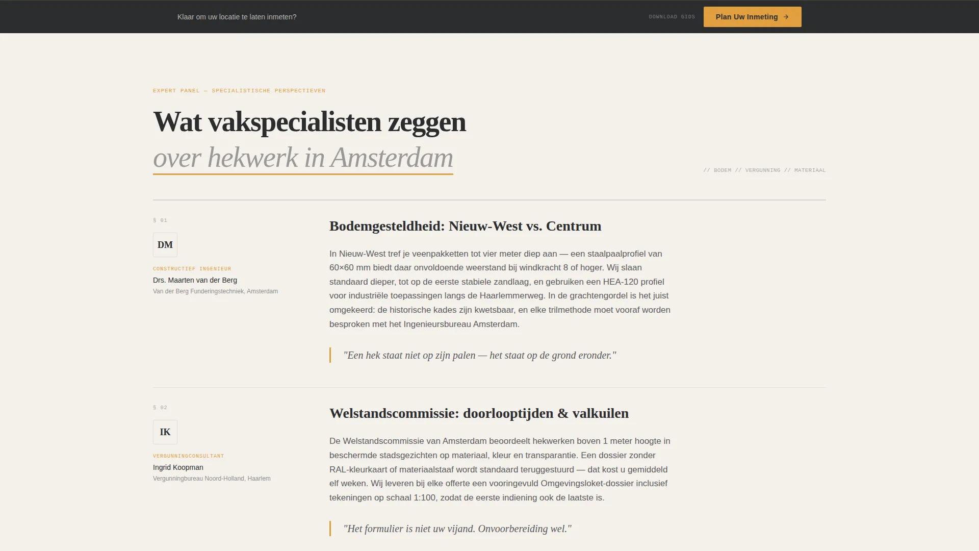 Local Business Specialist Booking Website Template