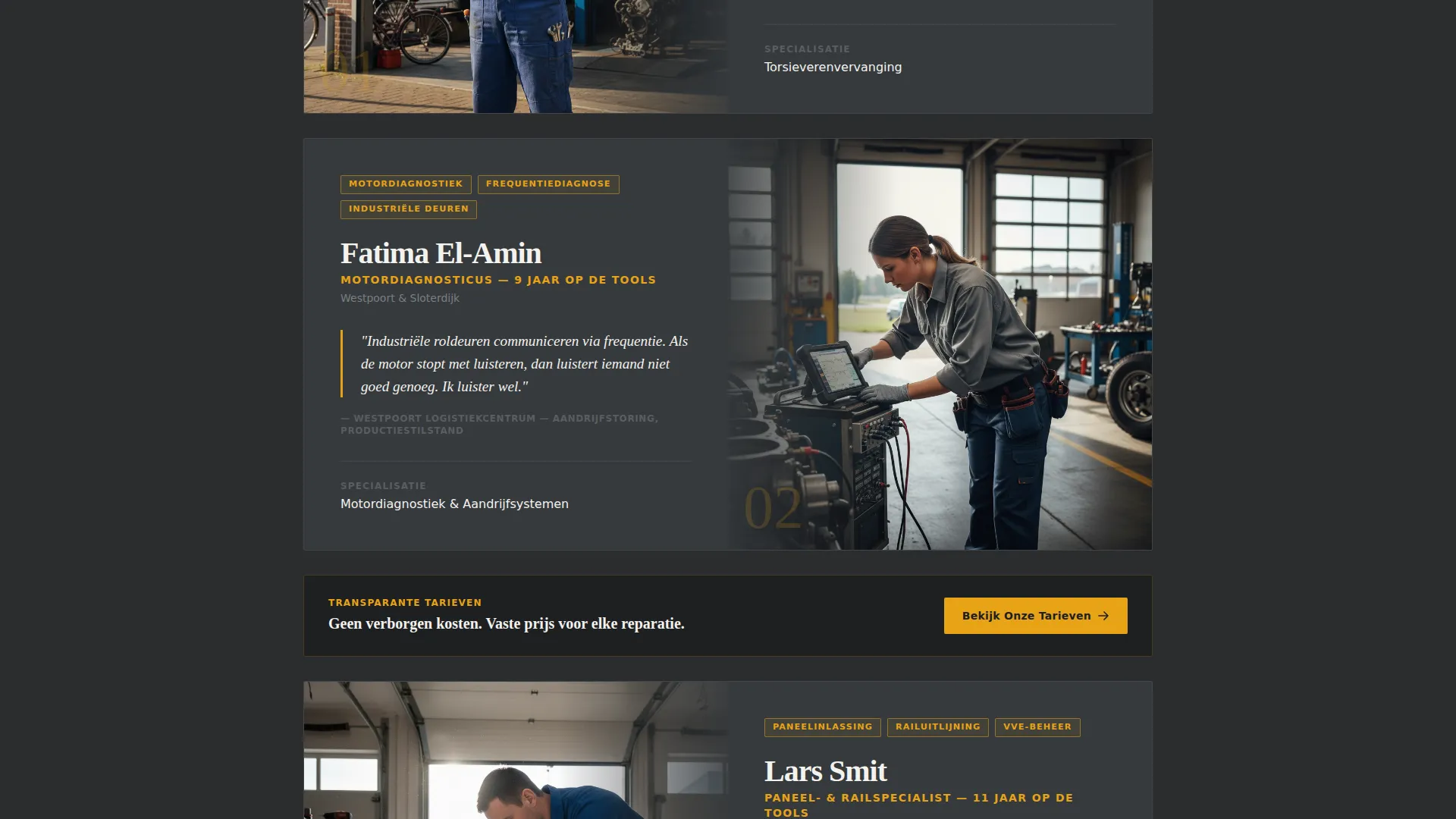 Local Business Pricing Website Template