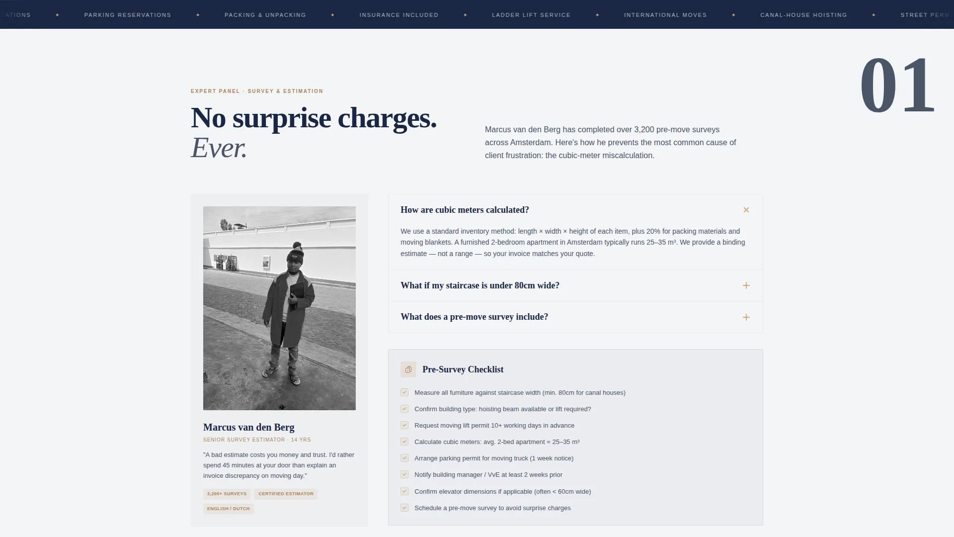 Precision Moving | Free Website Template | Rocket