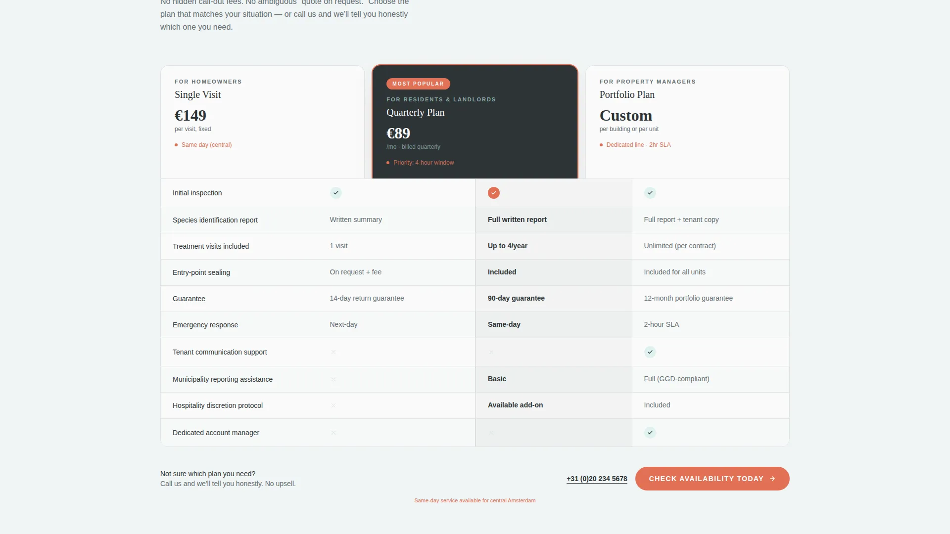 Local Business Advanced Booking Website Template