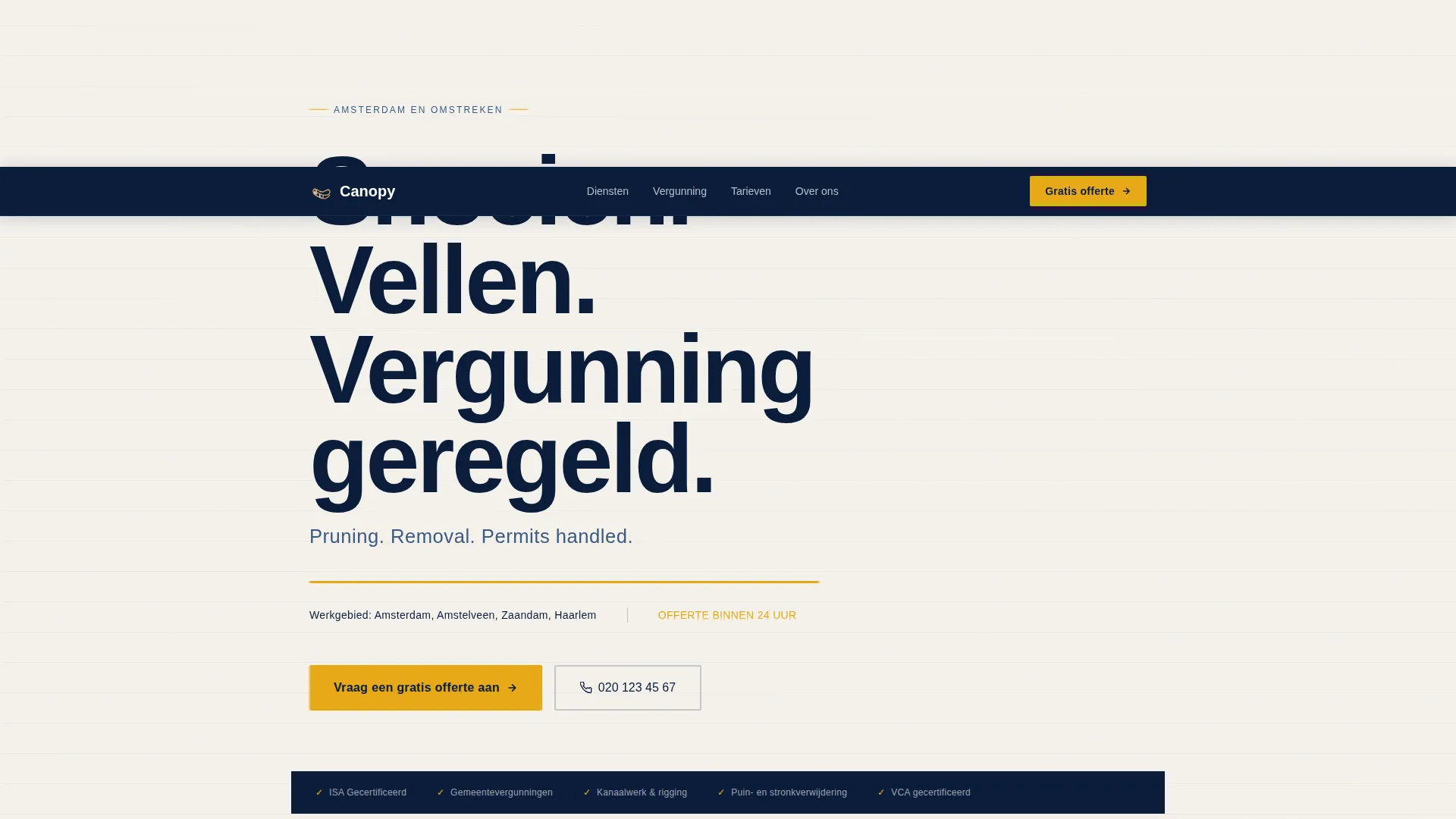 Expert Arborist Services | Free Website Template | Rocket