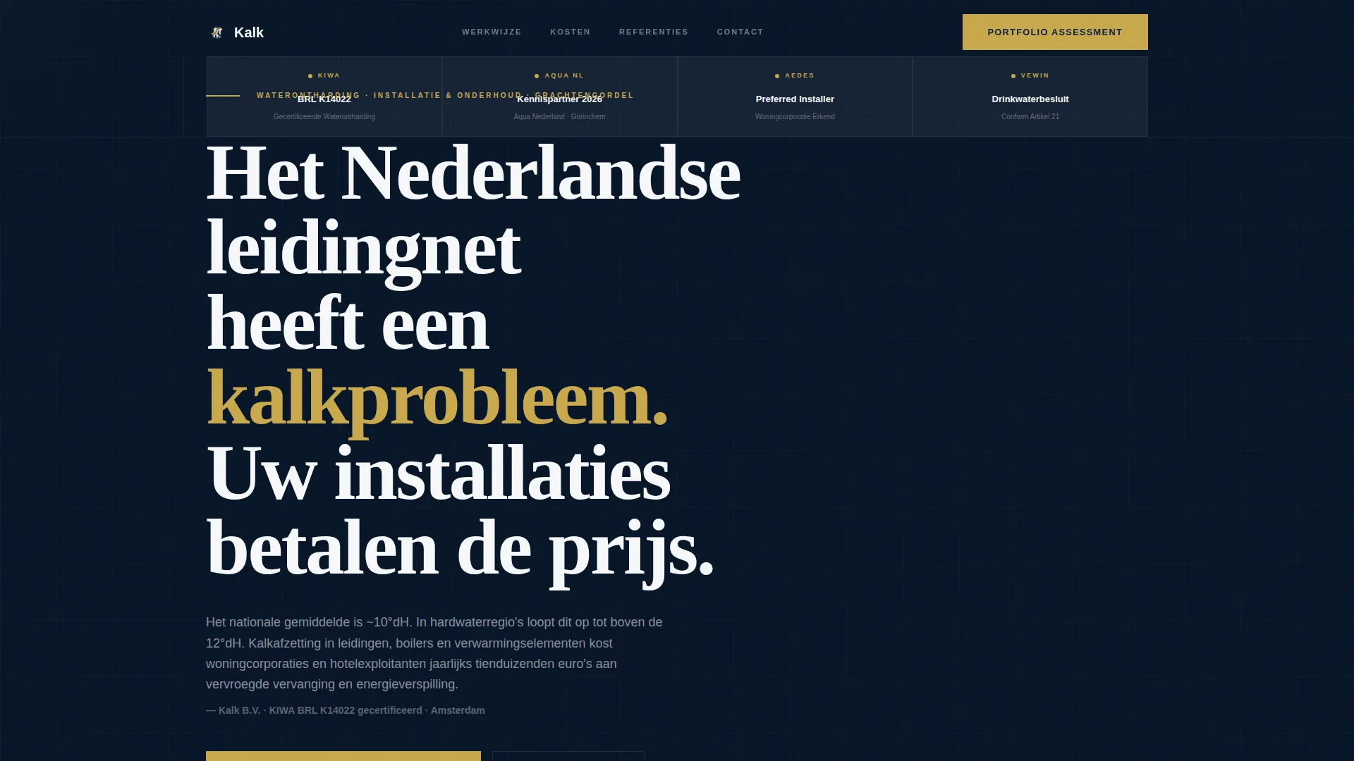 Authoritative Watersoftener | Free Website Template | Rocket