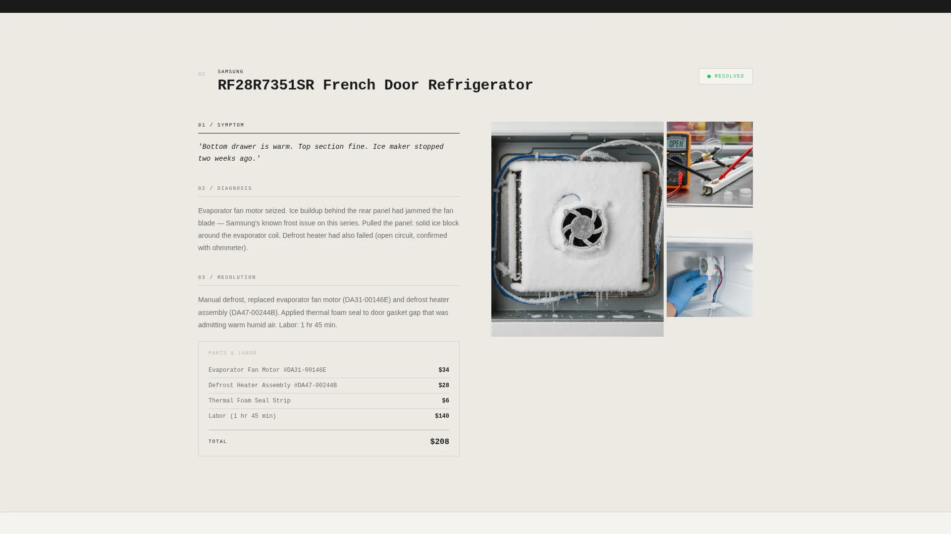 Trusted Technician Landing Page Template