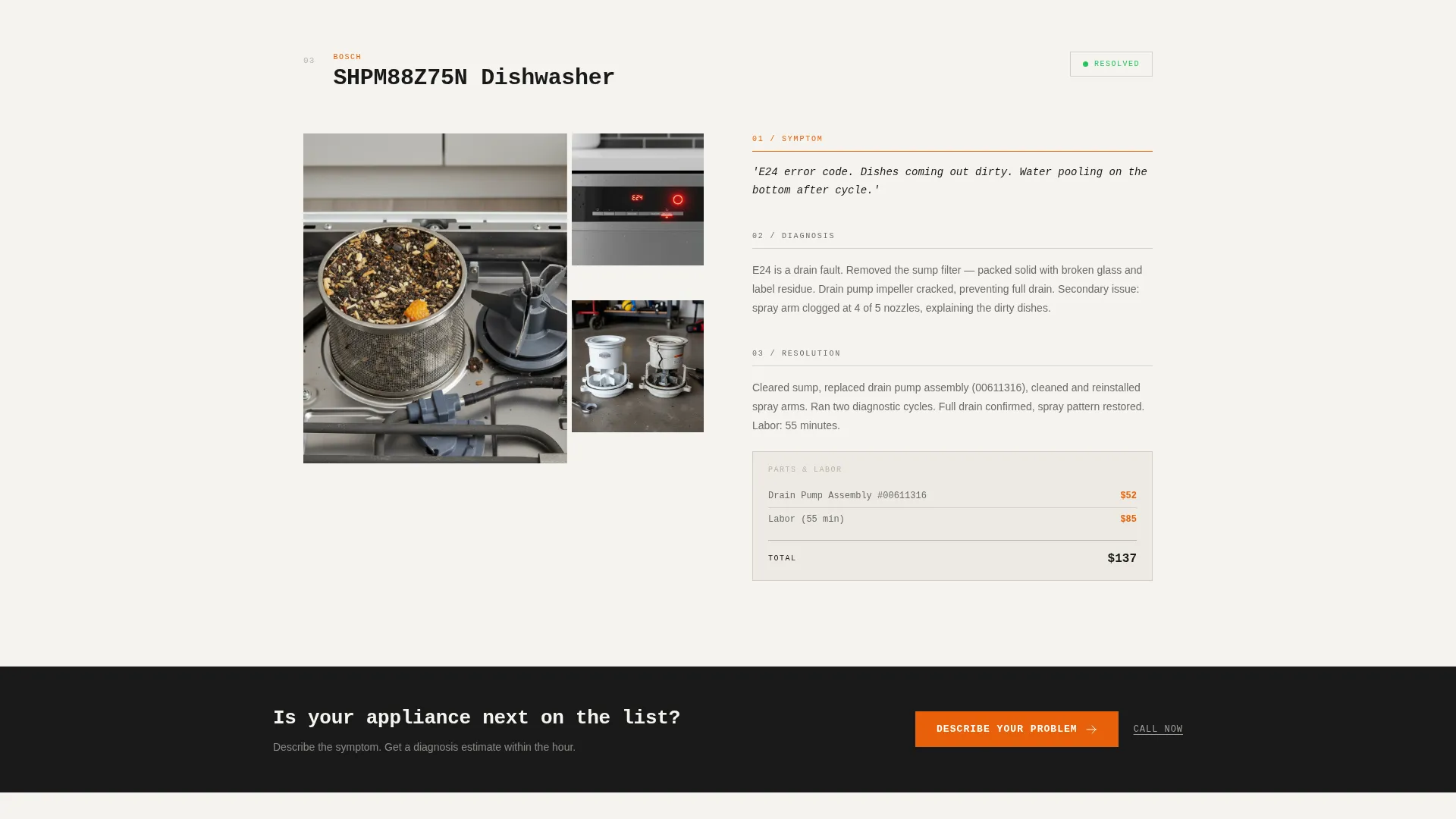 Trusted Technician Landing Page Template