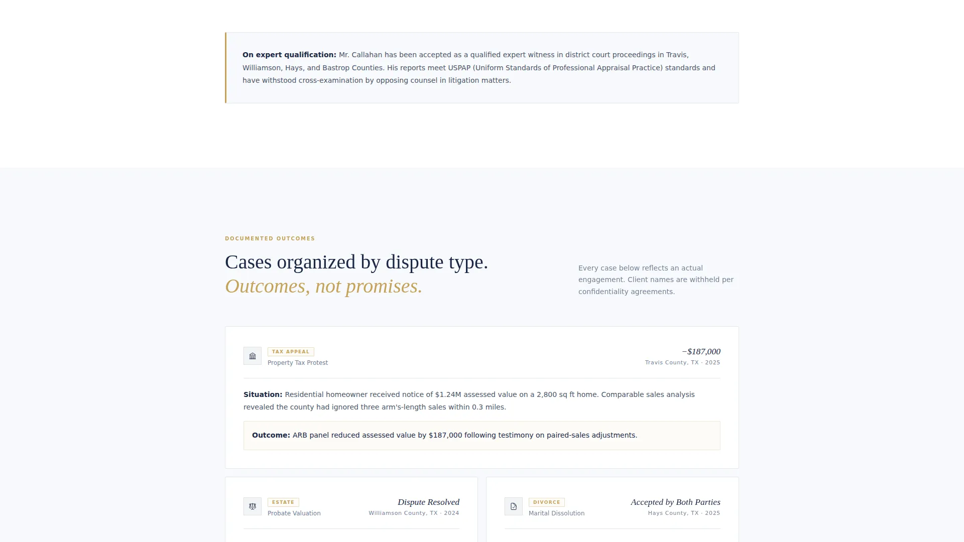 Property Appraiser Landing Page Template