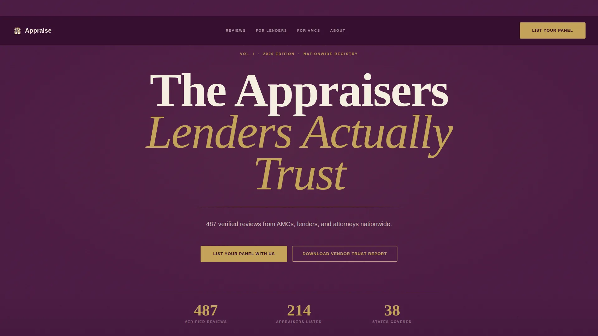 Reviews Landing Page Template for B2B Trust