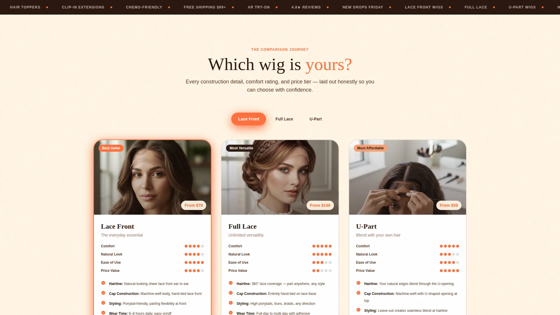 Local Brick & Mortar Business Comparison Website Template