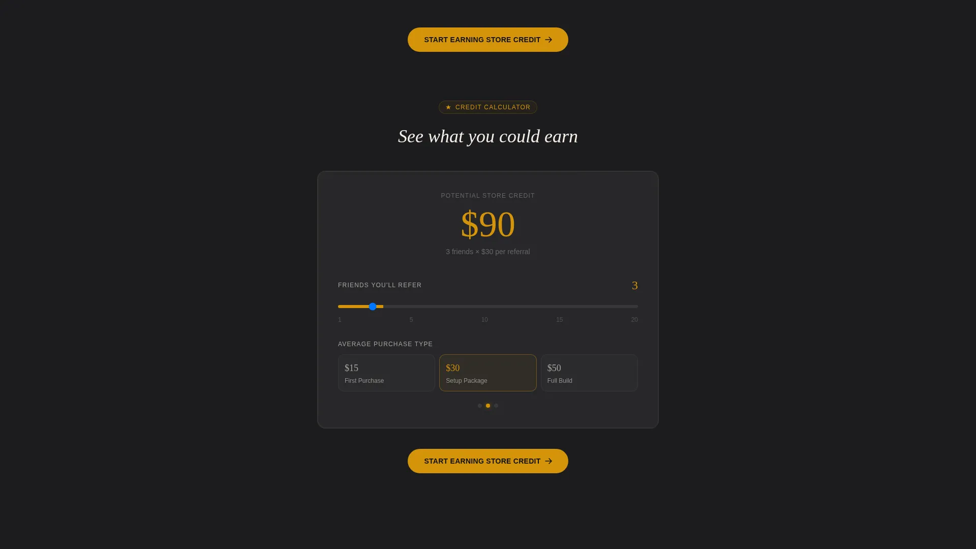 Aquarium Store Referral Program Landing Page Template