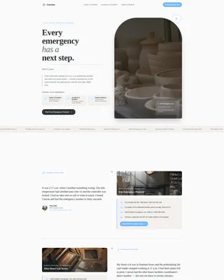 Art School Marketing Reviews & Social Proof Website Template