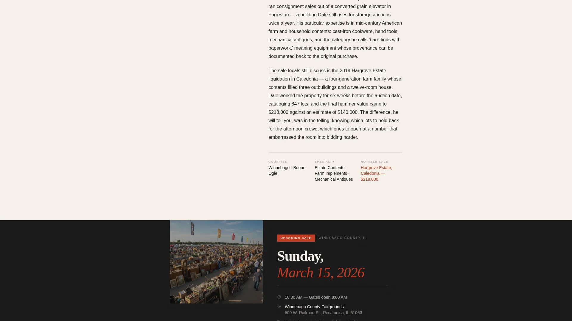 Auctioneer Blog Website Template