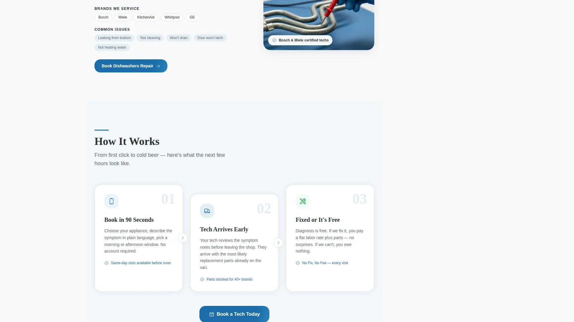 Trusted Appliancerepair | Free Website Template | Rocket