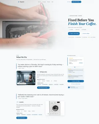 Trusted Appliancerepair | Free Website Template | Rocket