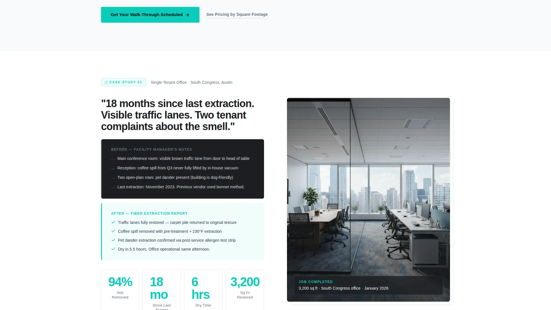 Precision Carpet | Free Website Template | Rocket