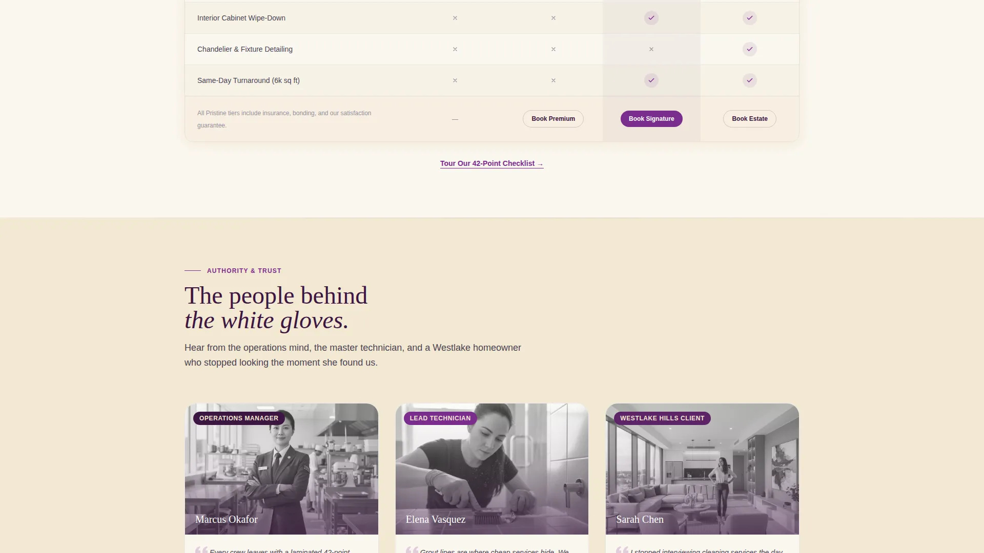 Executive Housecleaning | Free Website Template | Rocket