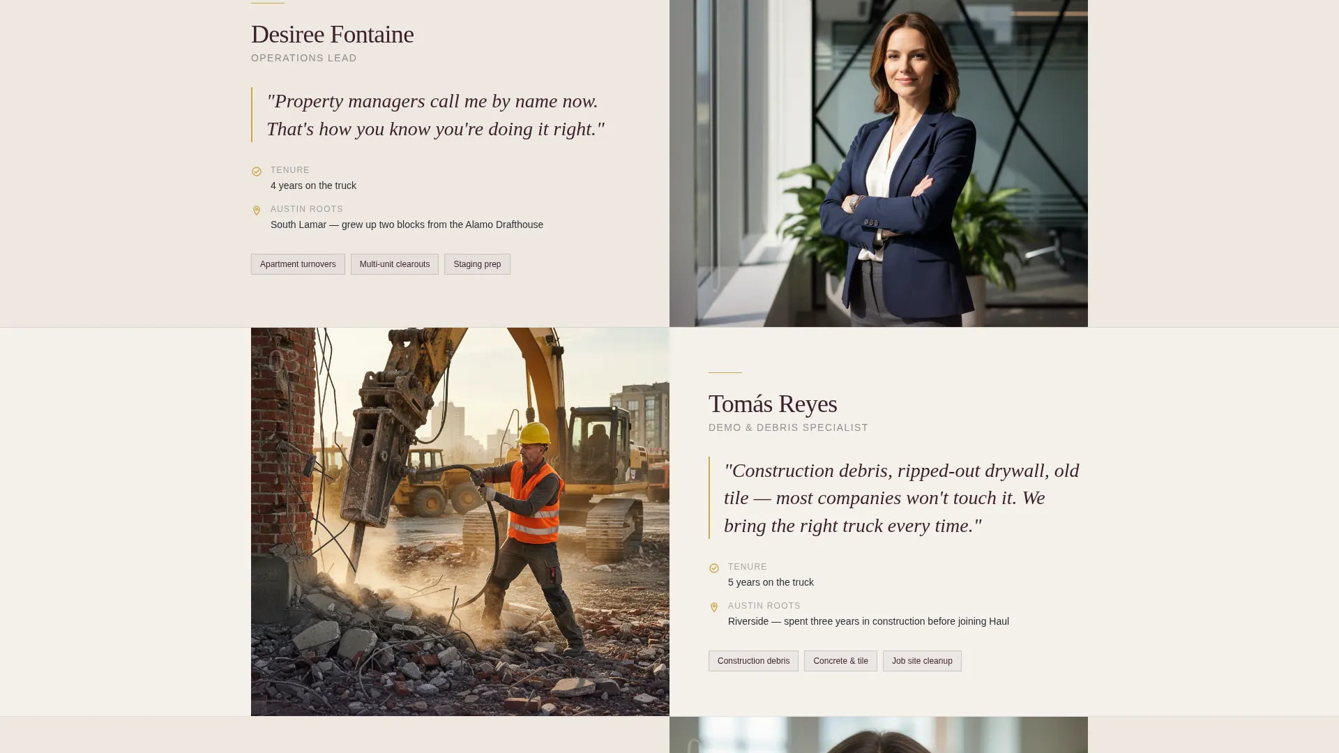 Precision Junkremoval | Free Website Template | Rocket