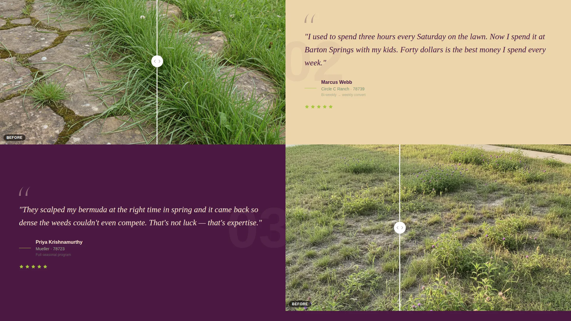 Awardwinning Lawncare | Free Website Template | Rocket