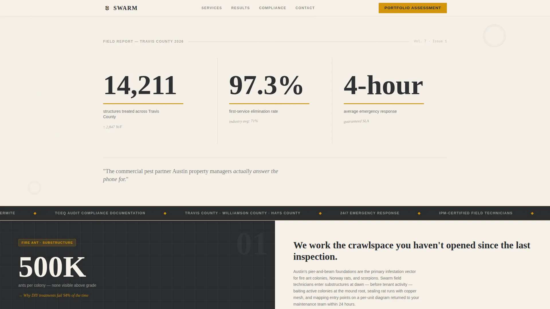 Authoritative Pestcontrol | Free Website Template | Rocket