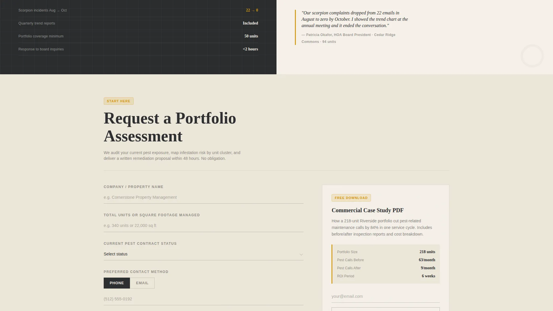 Authoritative Pestcontrol | Free Website Template | Rocket
