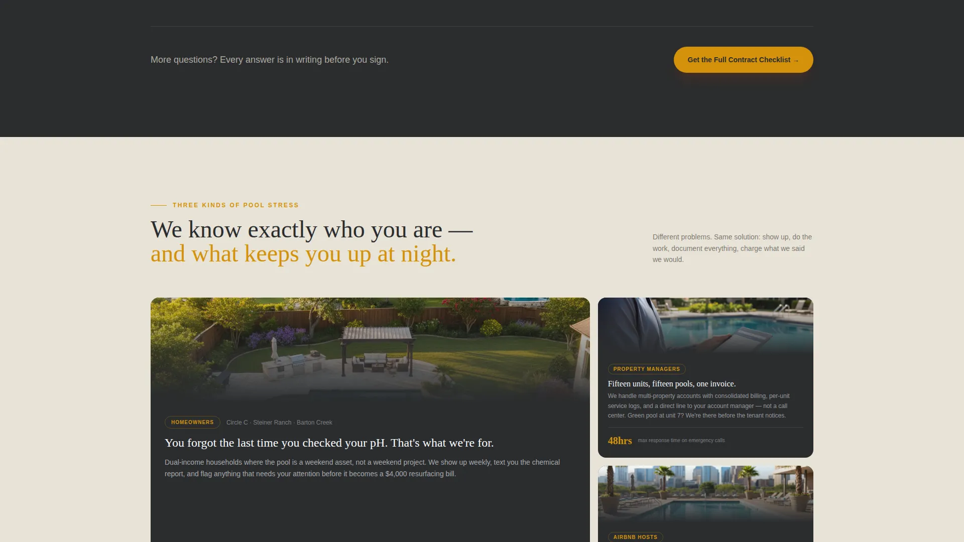 Transparent Poolcleaning | Free Website Template | Rocket