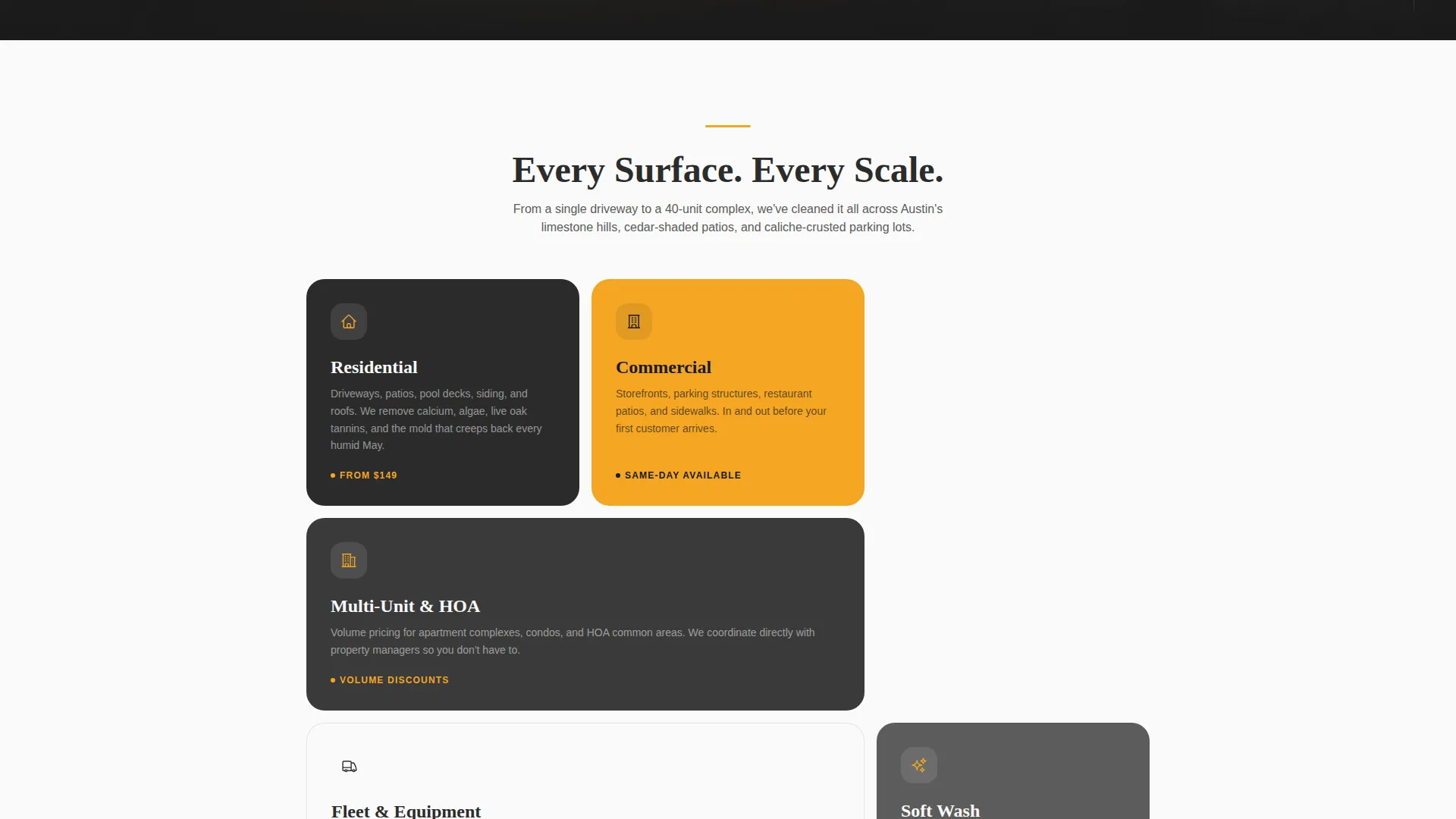 Powerful Pressure Cleaning | Free Website Template | Rocket
