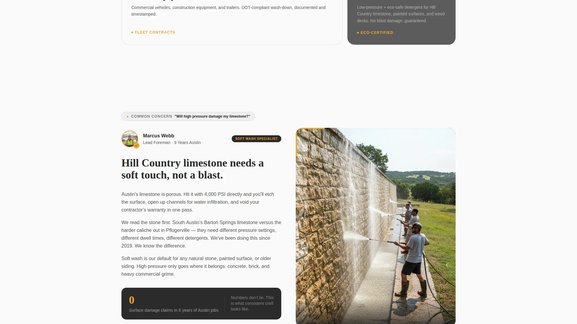 Powerful Pressure Cleaning | Free Website Template | Rocket