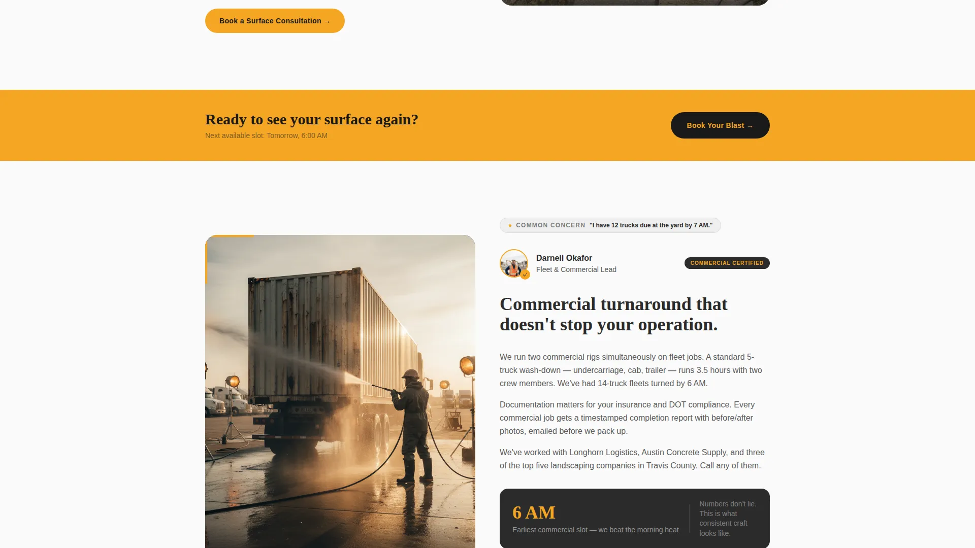 Powerful Pressure Cleaning | Free Website Template | Rocket