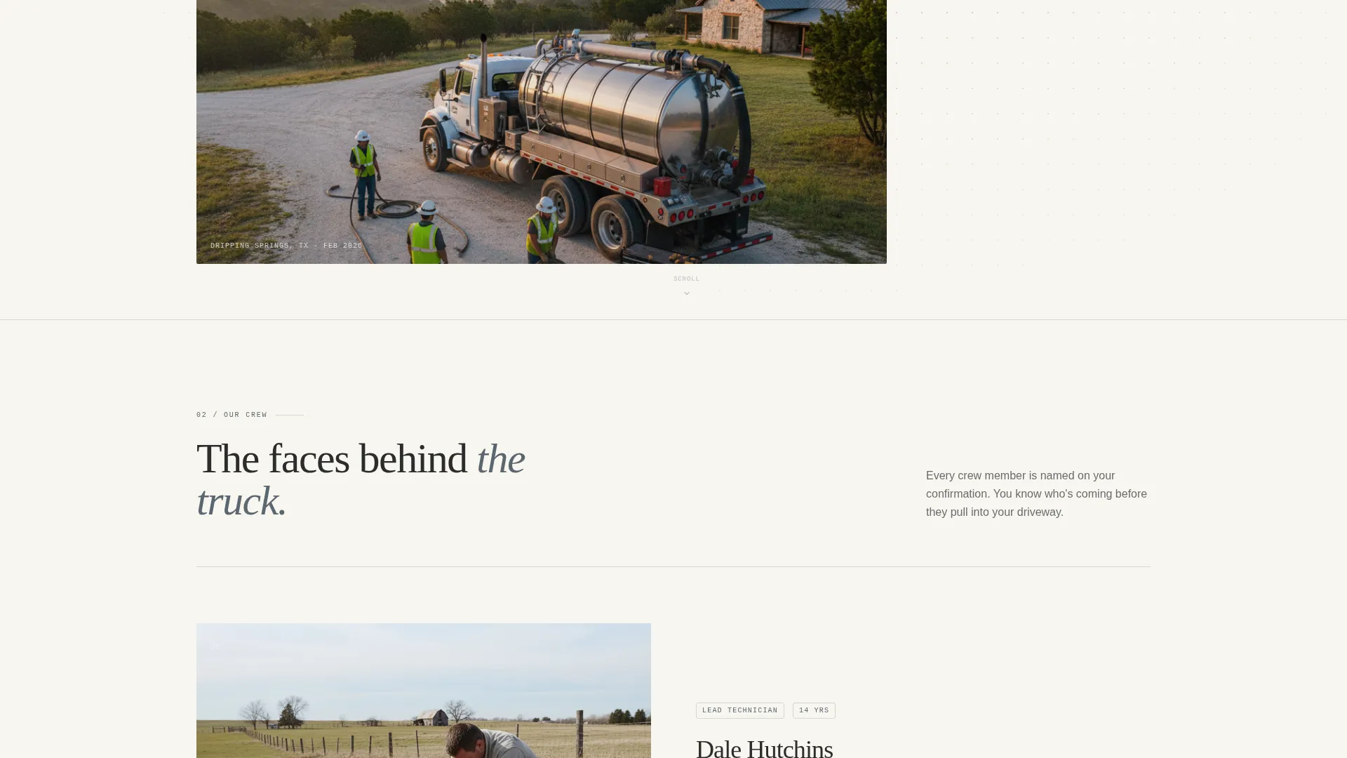 Trusted Septic | Free Website Template | Rocket
