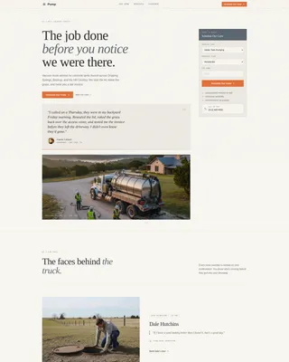Trusted Septic | Free Website Template | Rocket