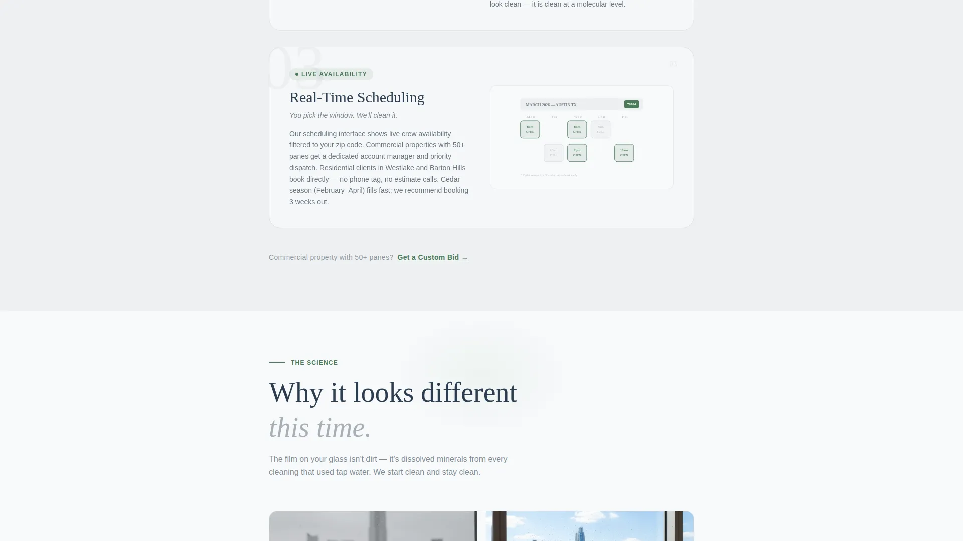 Crystalclear Windowcleaning | Free Website Template | Rocket