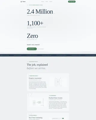 Crystalclear Windowcleaning | Free Website Template | Rocket