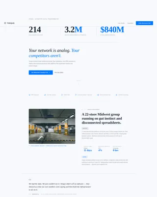 Automotive Consulting Landing Page Template