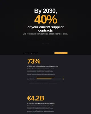 Automotive Consulting Landing Page Template