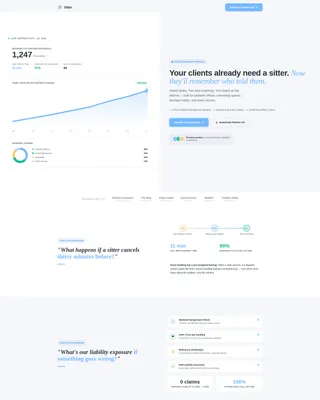 Reliable Childcare Provider Landing Page Template