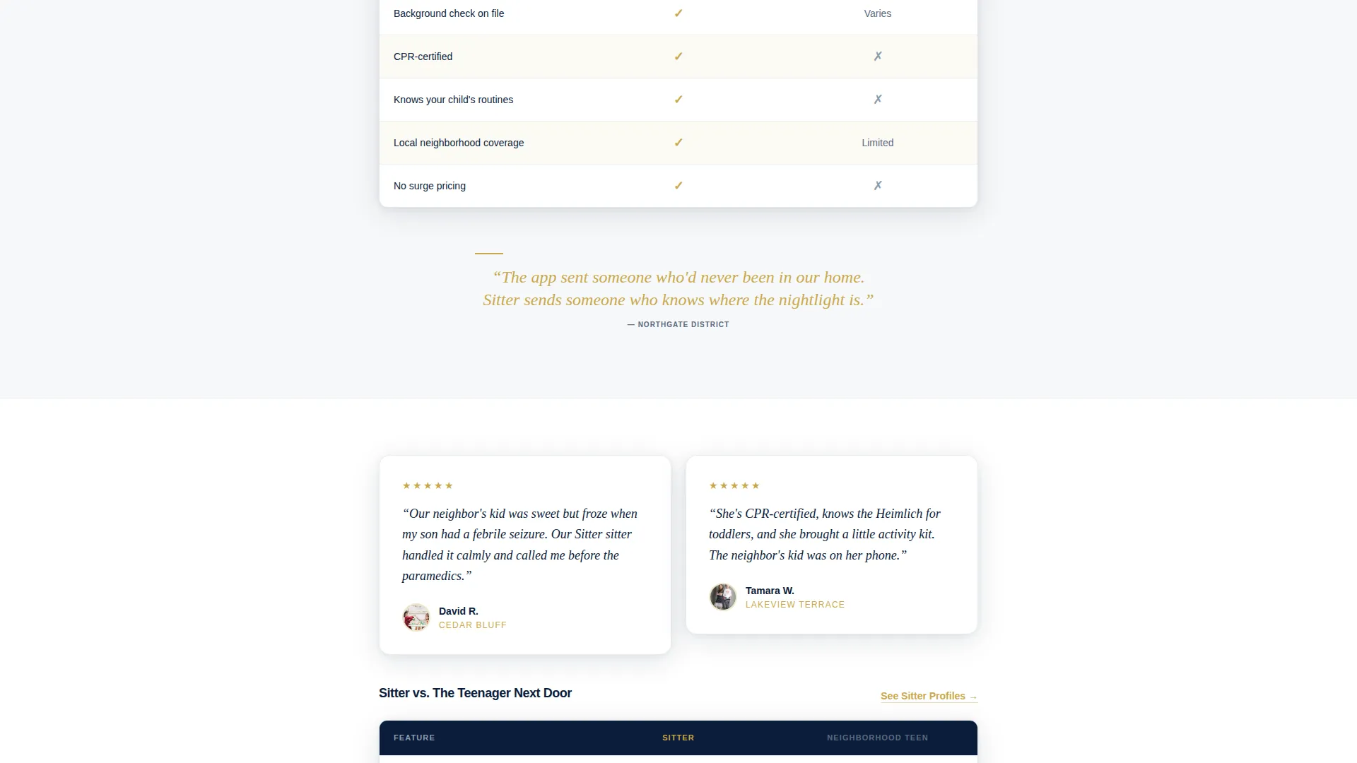 Verified Family Care Landing Page Template
