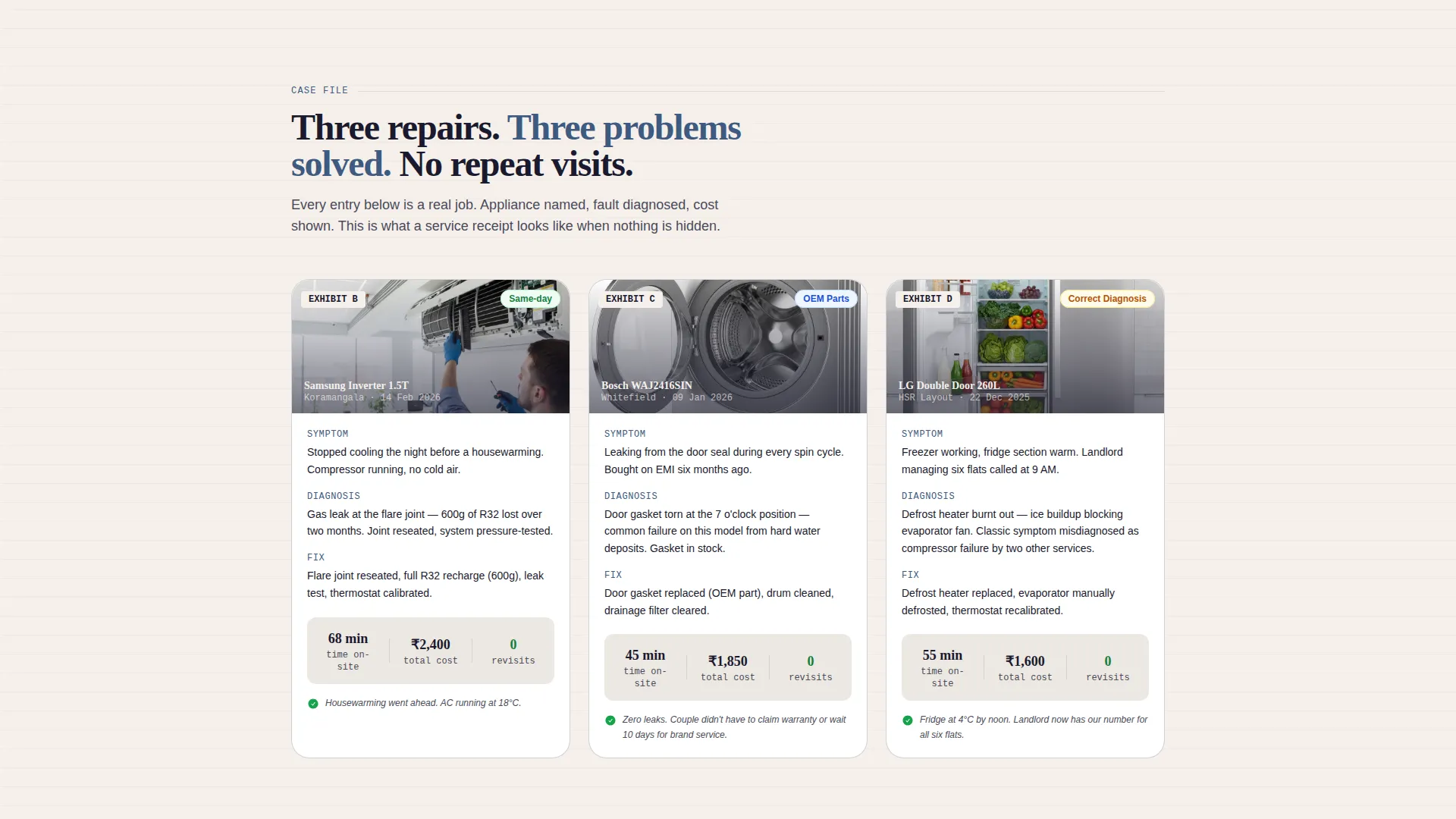 Reliable Appliancerepair | Free Website Template | Rocket