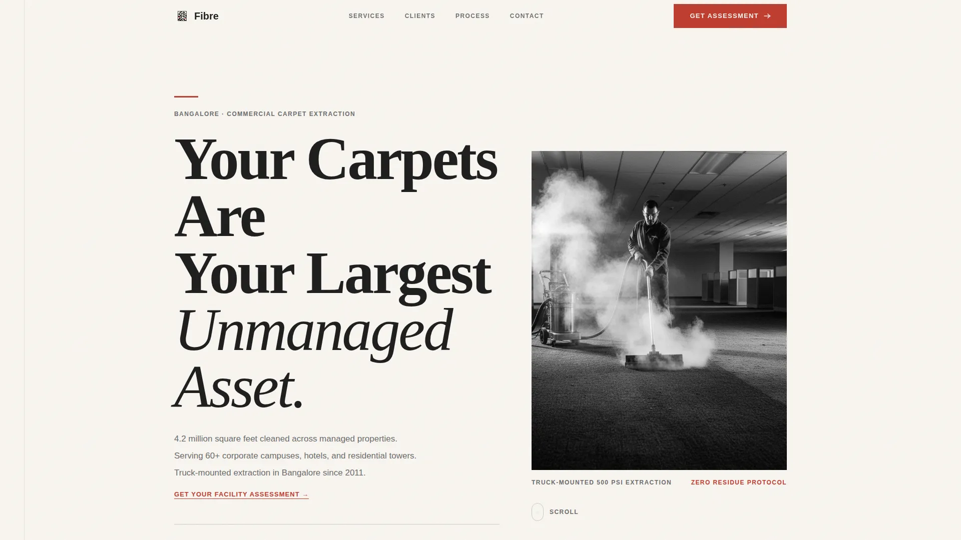 Editorial Carpetcleaning | Free Website Template | Rocket