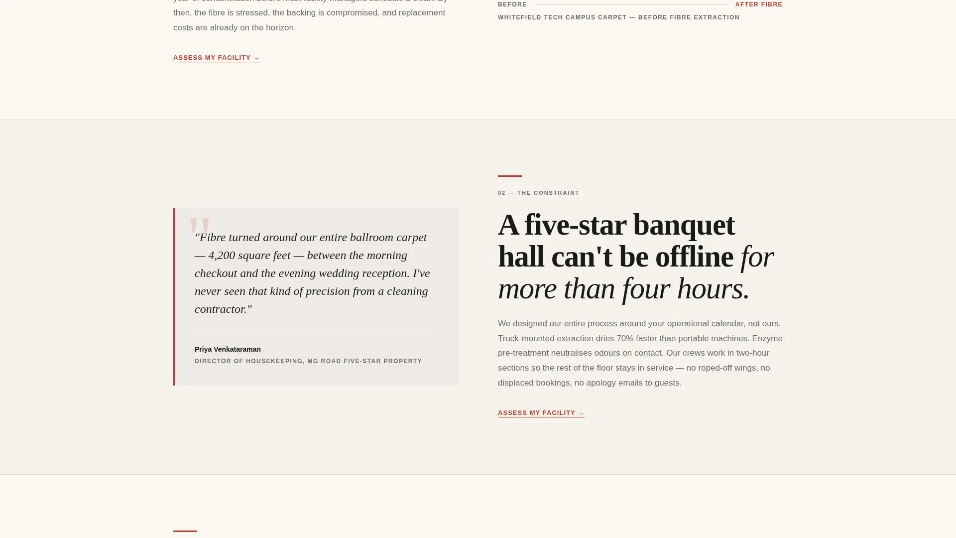 Editorial Carpetcleaning | Free Website Template | Rocket