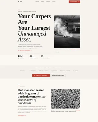 Editorial Carpetcleaning | Free Website Template | Rocket