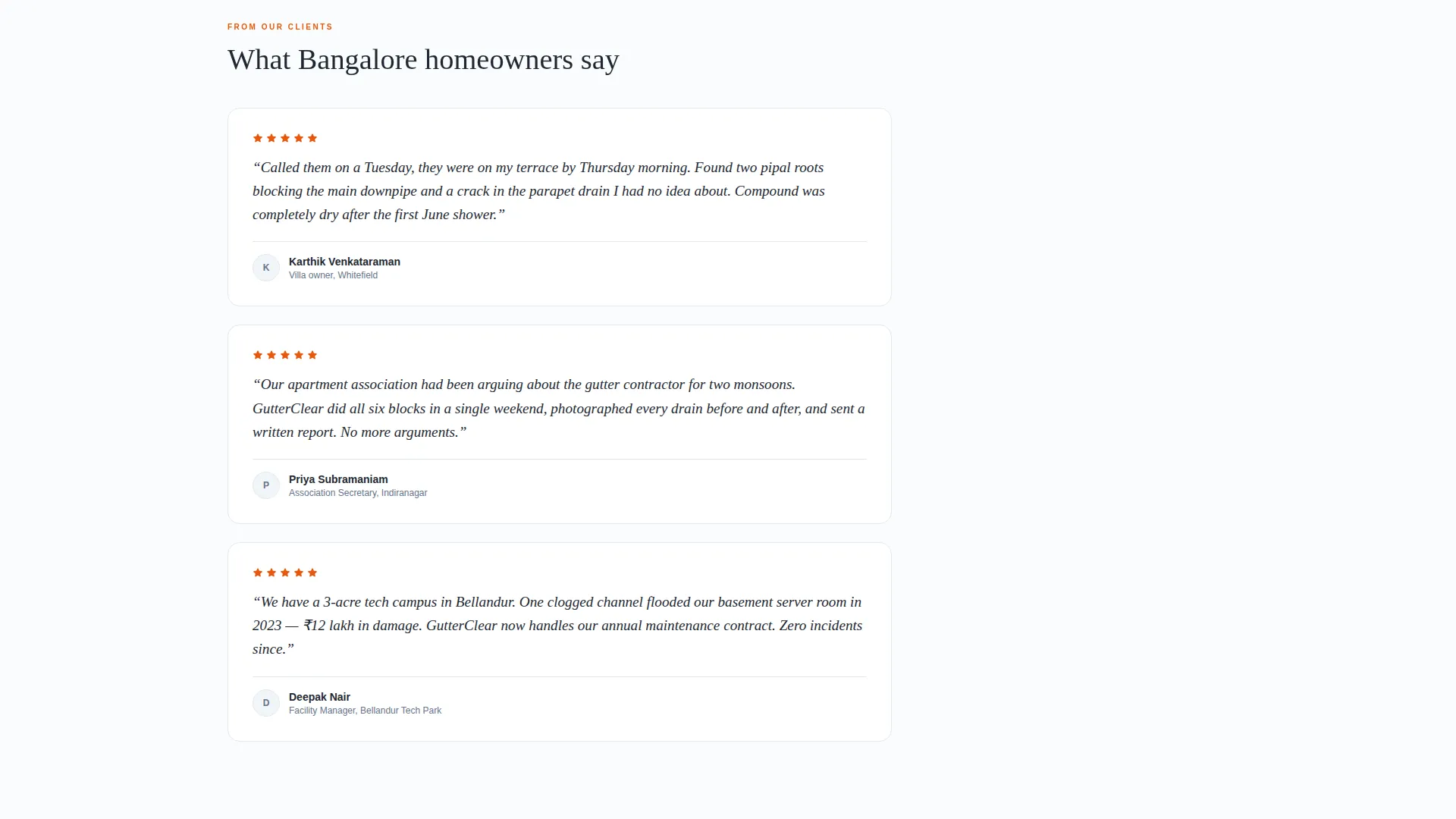 Editorial Guttercleaning | Free Website Template | Rocket