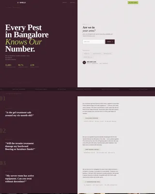 Precision Pestcontrol | Free Website Template | Rocket
