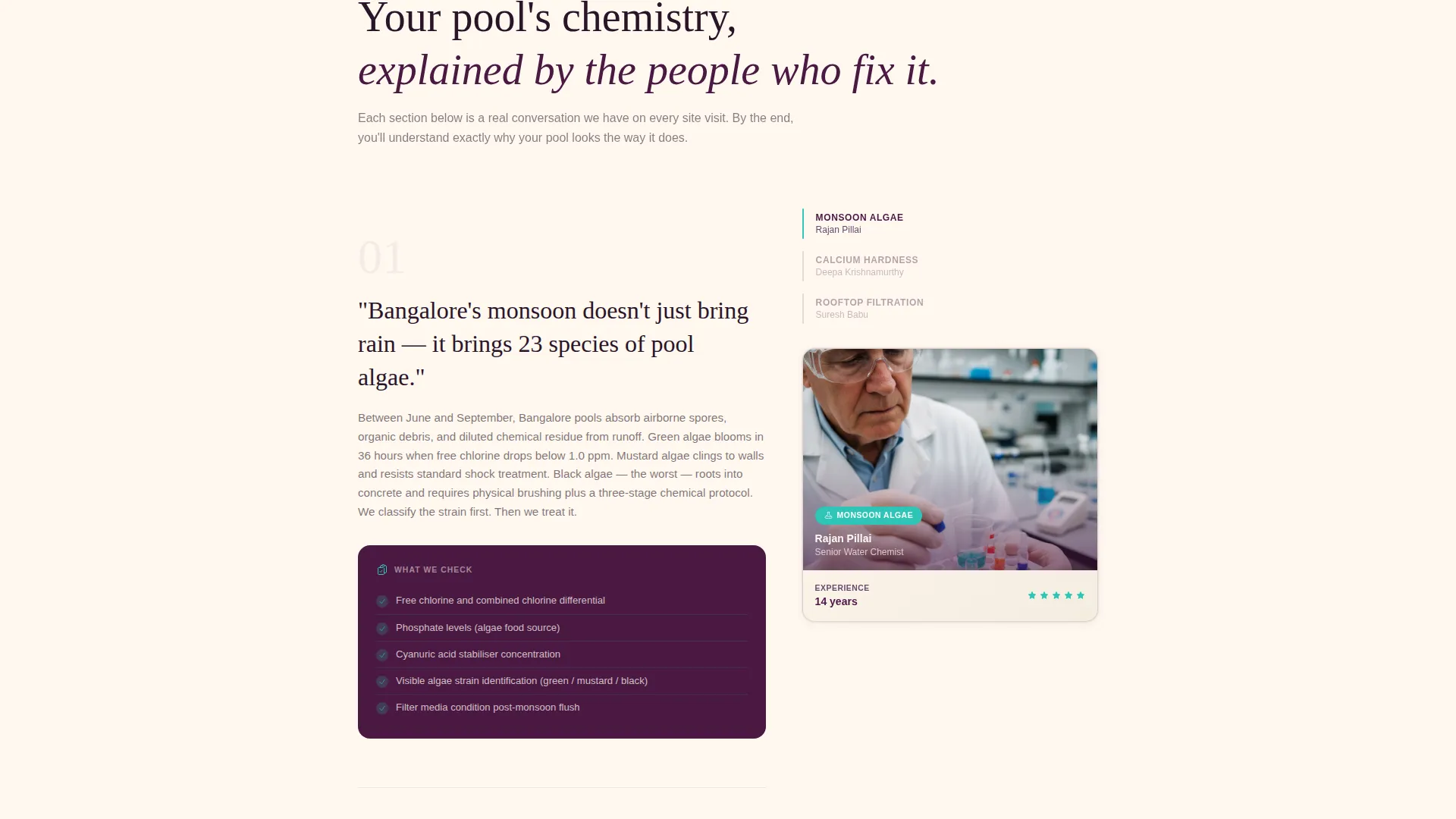 Certified Poolcleaning | Free Website Template | Rocket