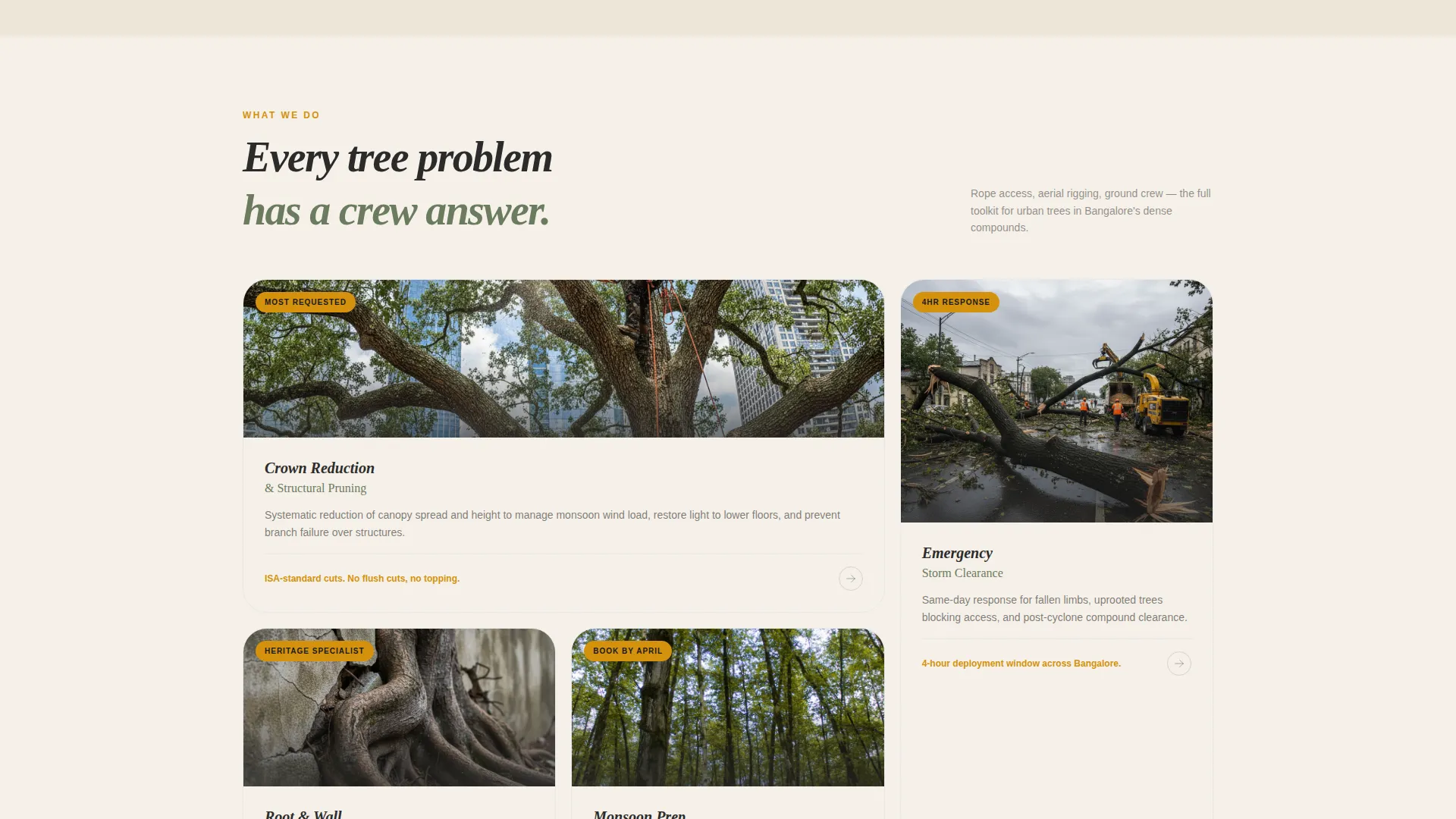 Authoritative Treeservice | Free Website Template | Rocket