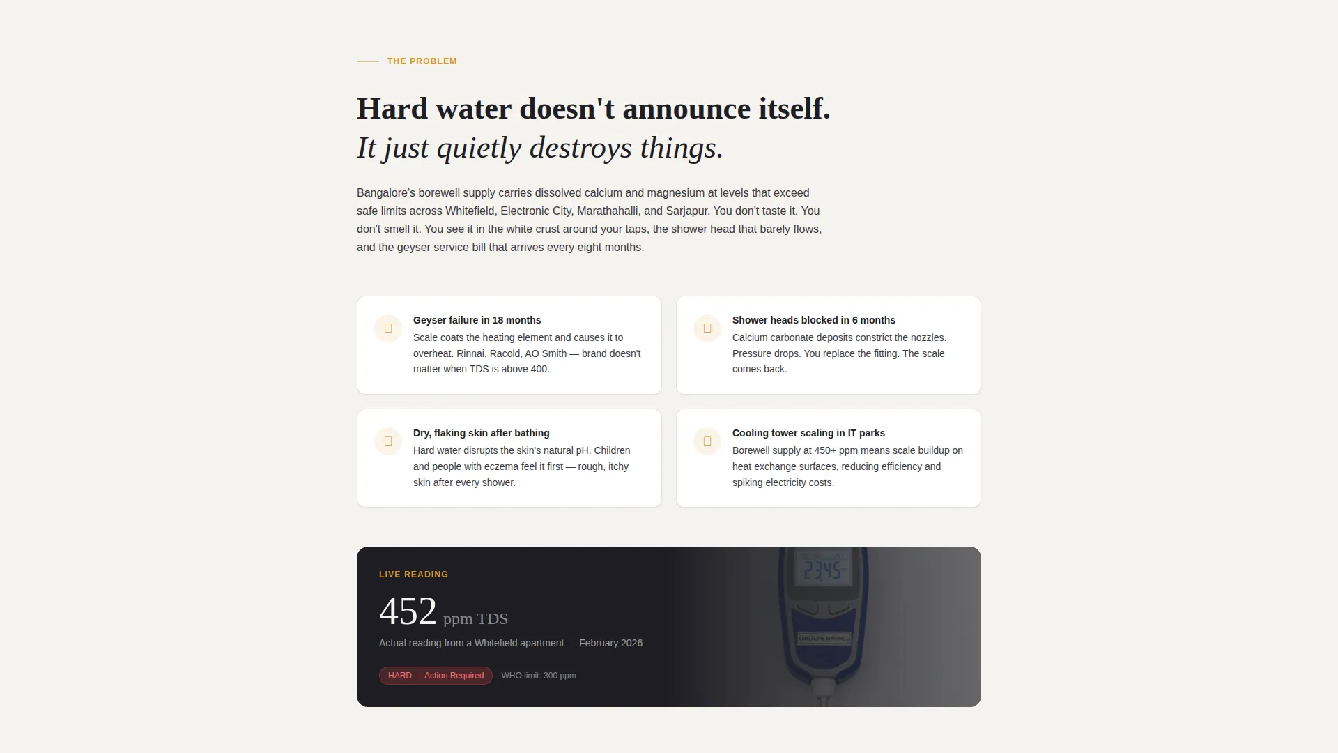Reliable Water Softener | Free Website Template | Rocket