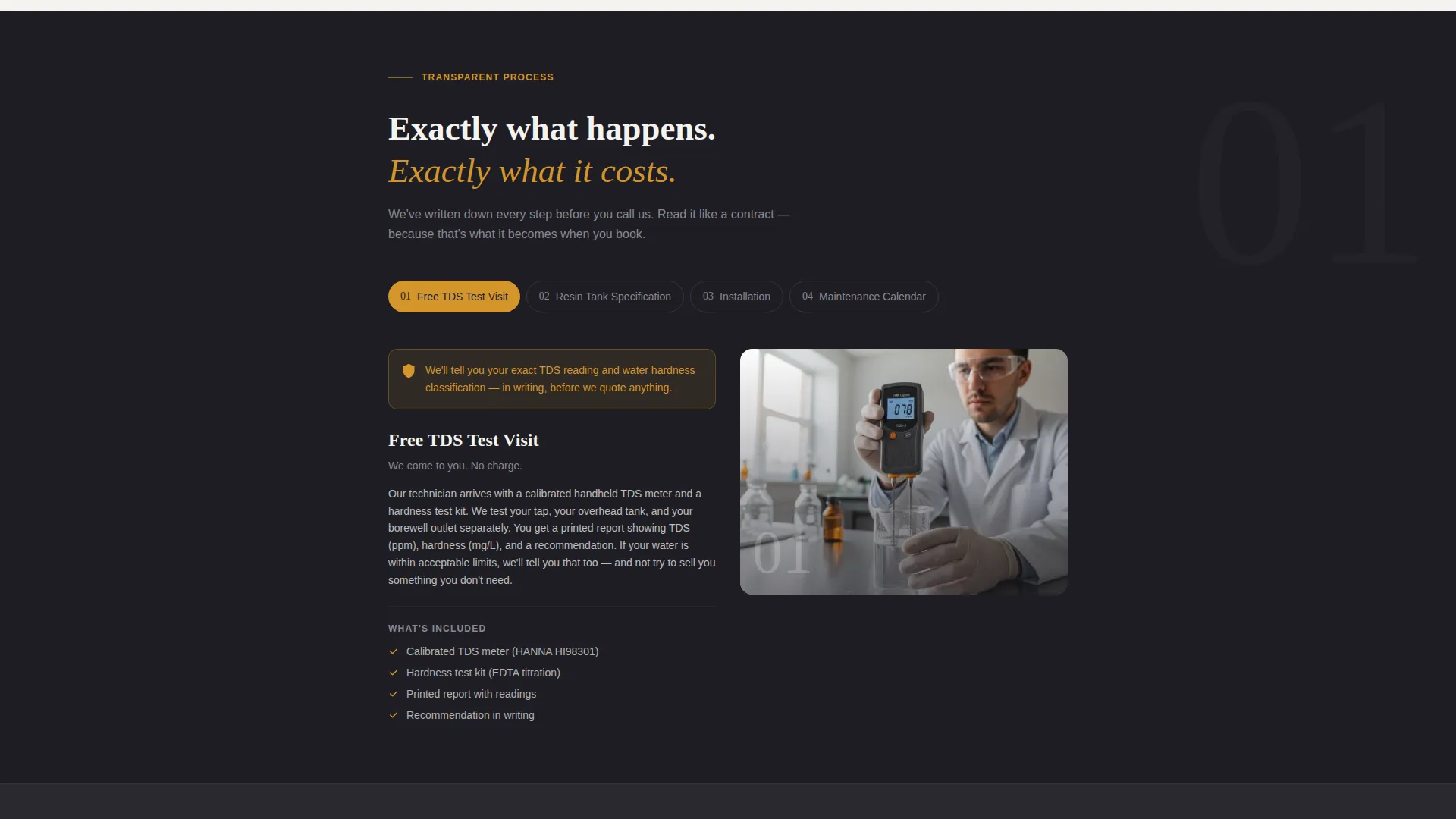 Reliable Water Softener | Free Website Template | Rocket