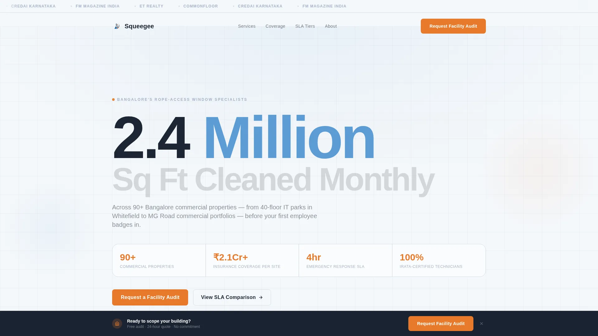 Highimpact Commercialcleaning | Free Website Template | Rocket