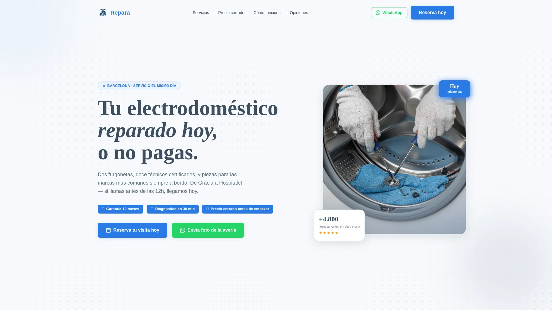 Trusted Appliance | Free Website Template | Rocket