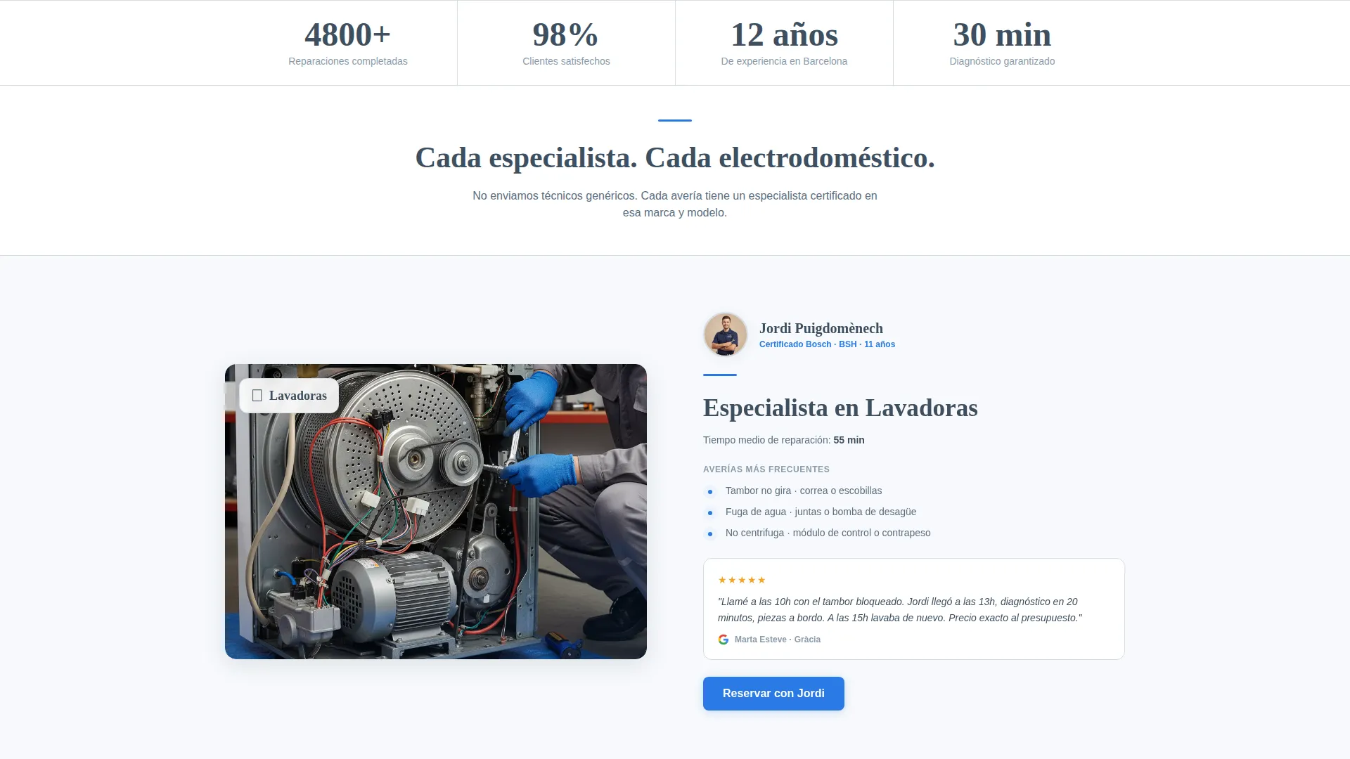 Trusted Appliance | Free Website Template | Rocket