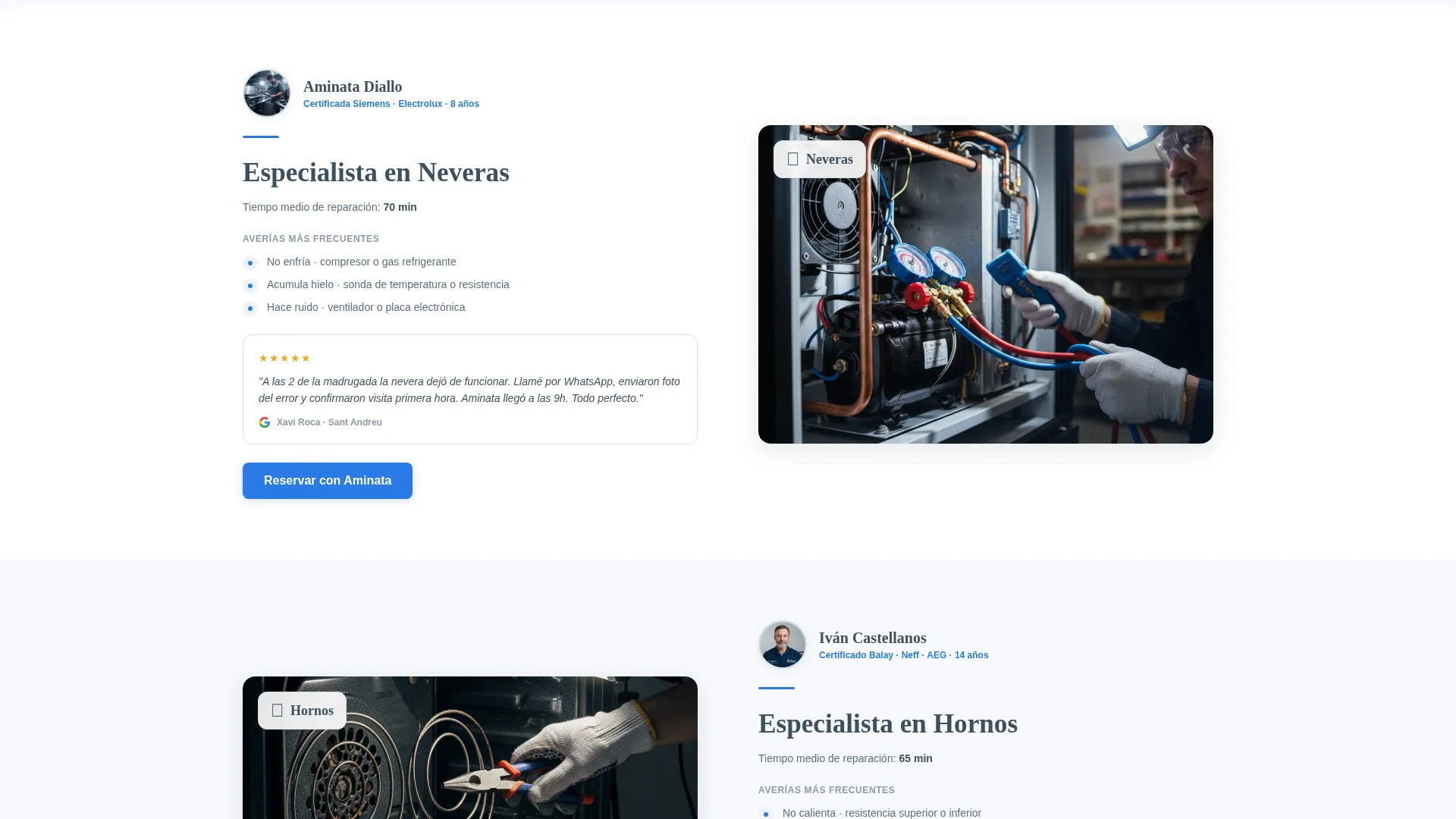 Trusted Appliance | Free Website Template | Rocket
