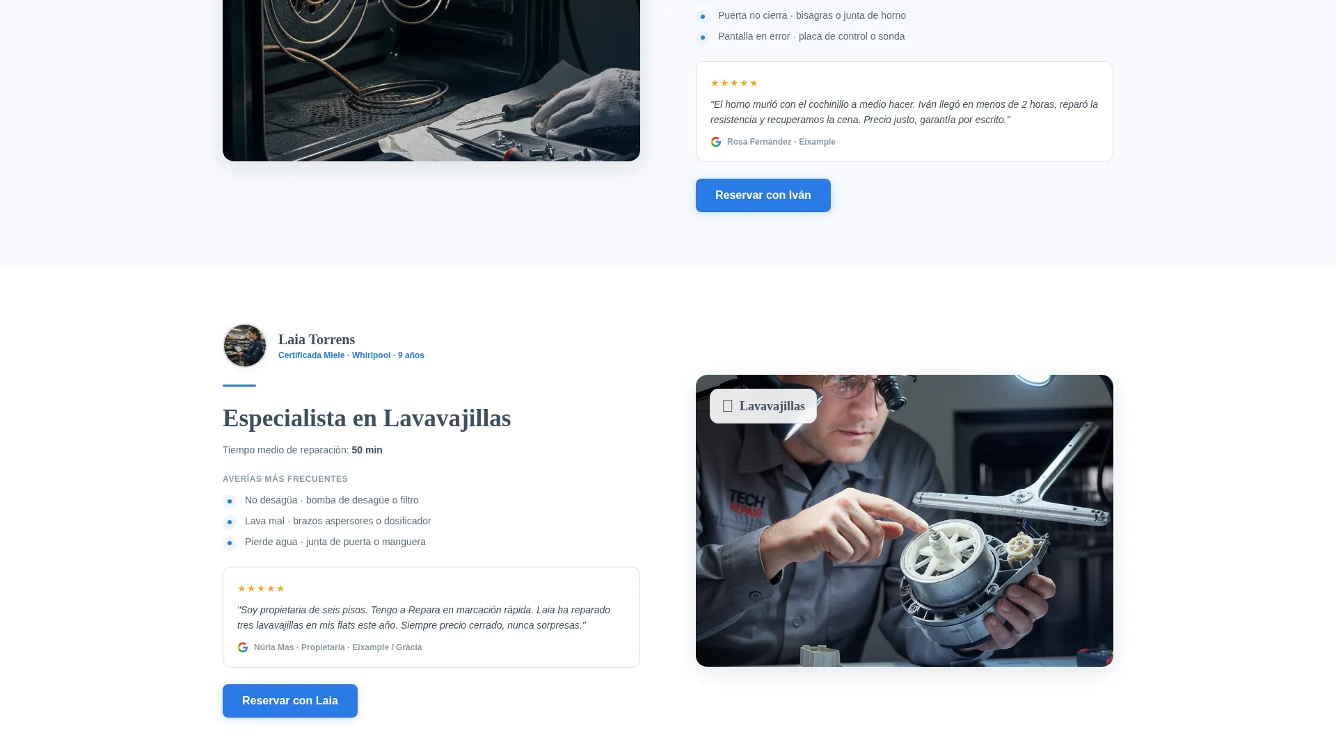 Trusted Appliance | Free Website Template | Rocket