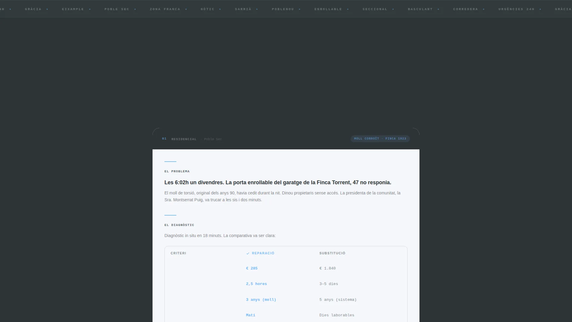 Authoritative Garagedoor | Free Website Template | Rocket